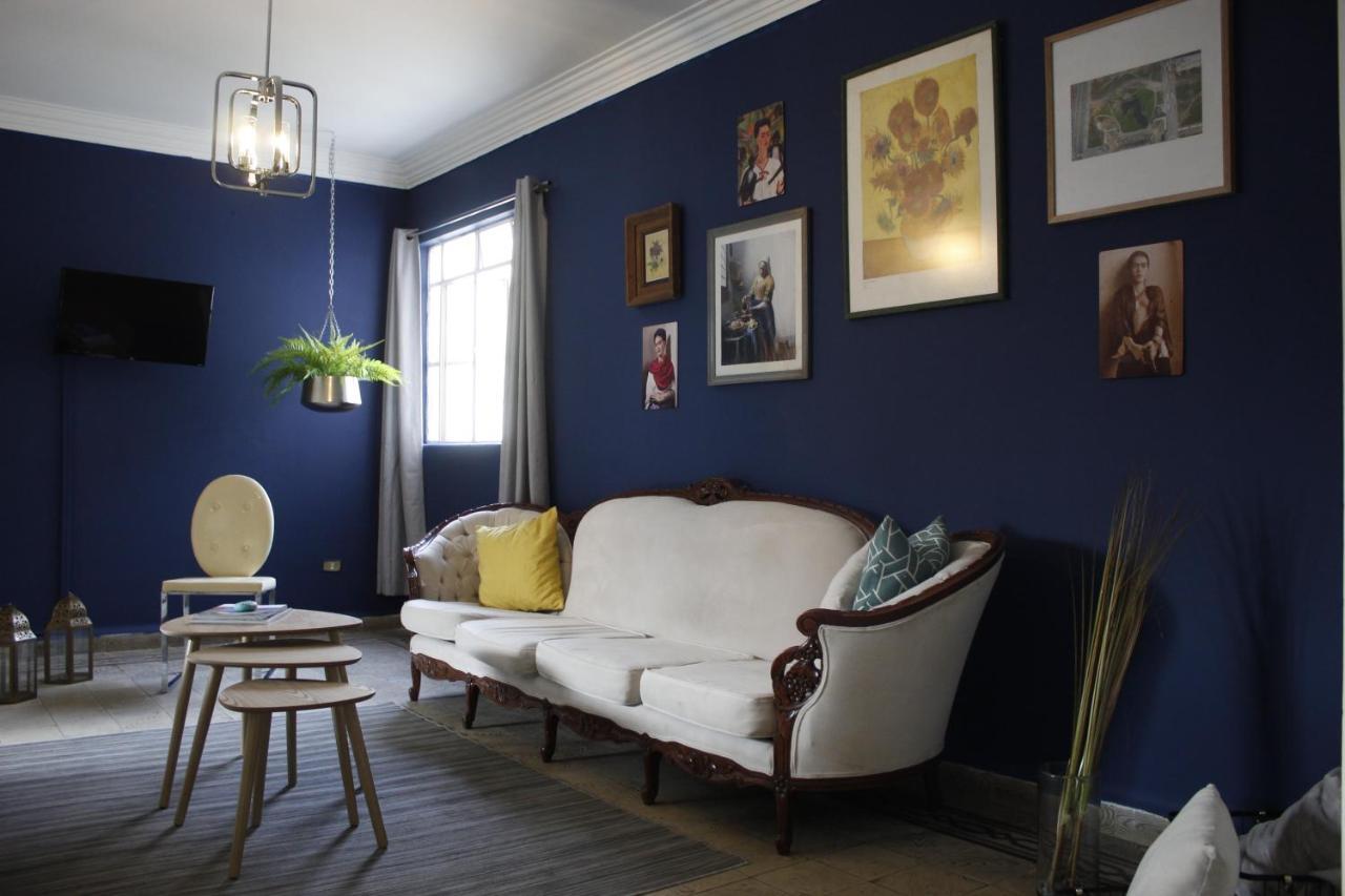 멕시코 시 Downtown Blue House 아파트 외부 사진